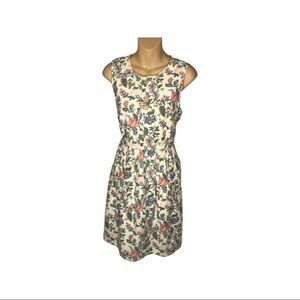 Madewell Garden Vine Floral Dress Size 4
